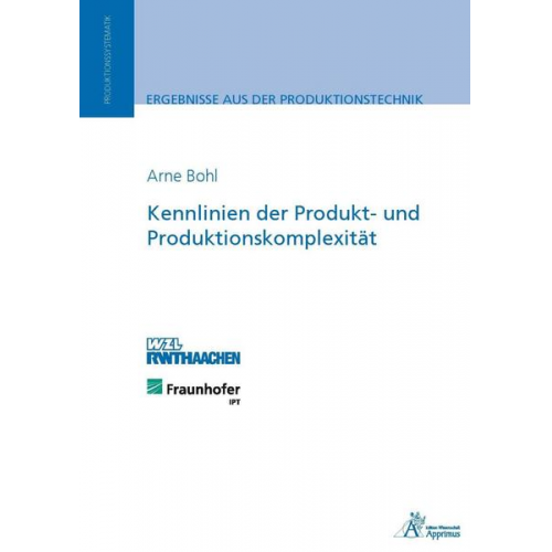 Arne Bohl - Kennlinien der Produkt- und Produktionskomplexität