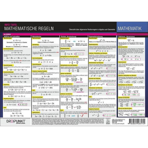 Michael Schulze - Mathematische Regeln