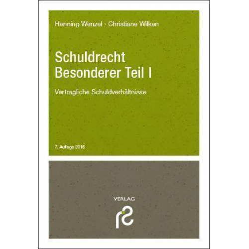 Henning Wenzel - Schuldrecht Besonderer Teil