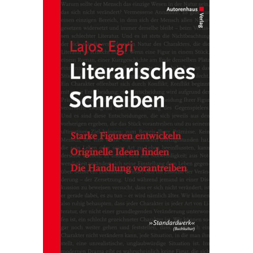 Lajos Egri - Literarisches Schreiben