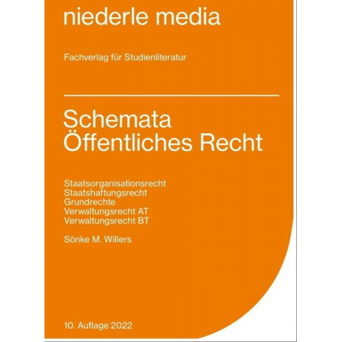 Sönke M. Willers - Schemata Öffentliches Recht - Karteikarten - 2022