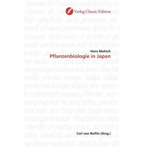 Hans Molisch - Molisch, H: Pflanzenbiologie in Japan