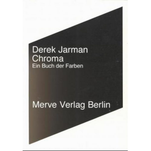 Derek Jarman - Chroma