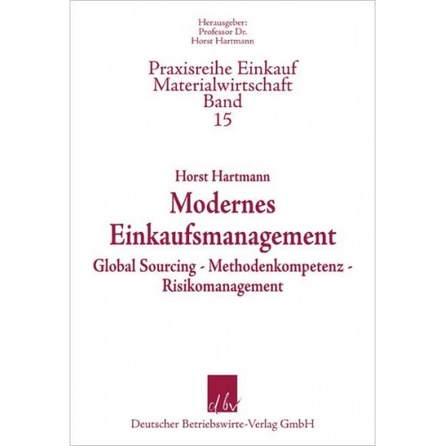 Horst Hartmann - Modernes Einkaufsmanagement