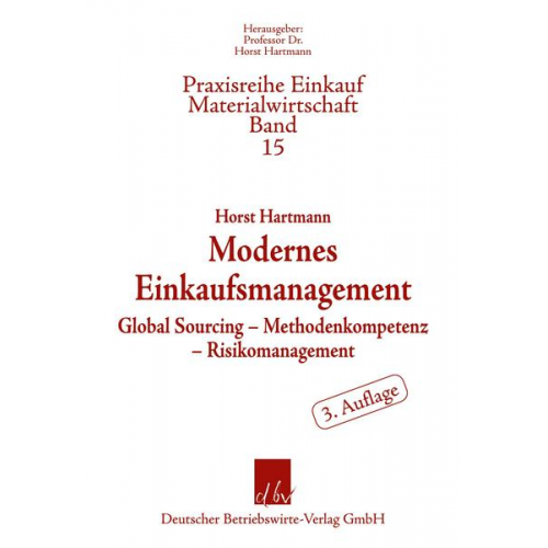 Horst Hartmann - Modernes Einkaufsmanagement.