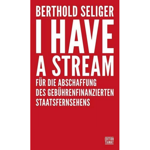 Berthold Seliger - I Have A Stream