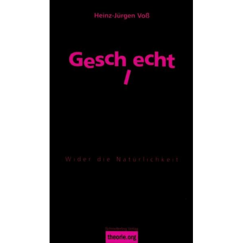 Heinz-Jürgen Voss - Geschlecht, 4. Auflage