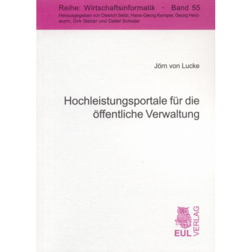 Jörn Lucke - Hochleistungsportale für die öffentliche Verwaltung