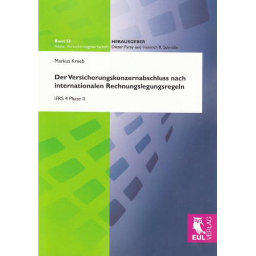 Markus Kreeb - Der Versicherungskonzernabschluss nach internationalen Rechnungslegungsregeln