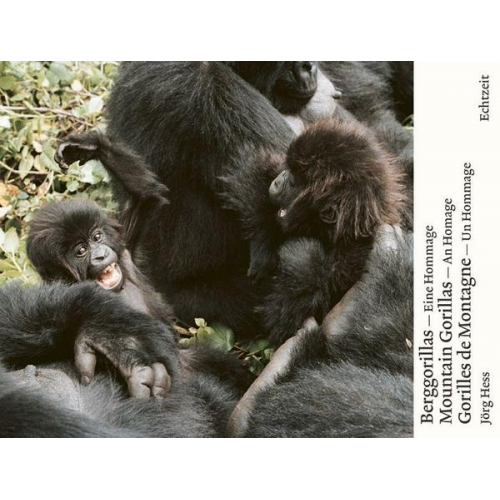 Jörg Hess - Berggorillas. Gorilles de montagne. Mountain Gorillas