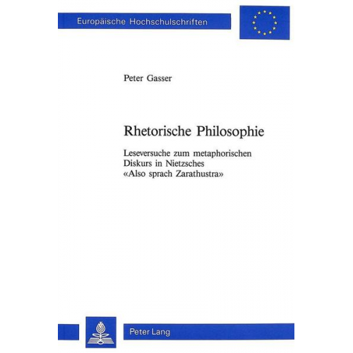 Peter Gasser - Rhetorische Philosophie