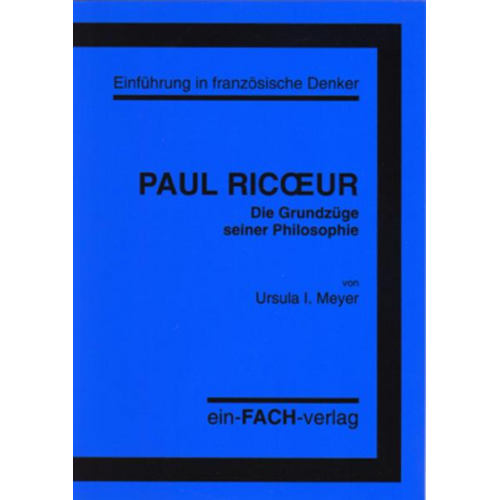 Ursula I. Meyer - Paul Ricoeur