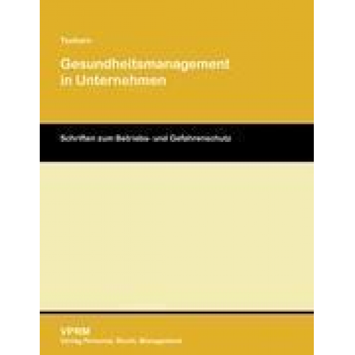 Dennis Tschorn - Gesundheitsmanagement in Unternehmen