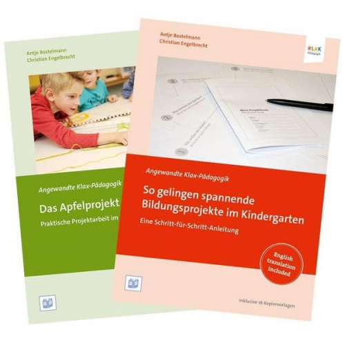 Antje Bostelmann & Christian Engelbrecht - Set 'So gelingen spannende Bildungsprojekte im Kindergarten' und 'Das Apfelprojekt