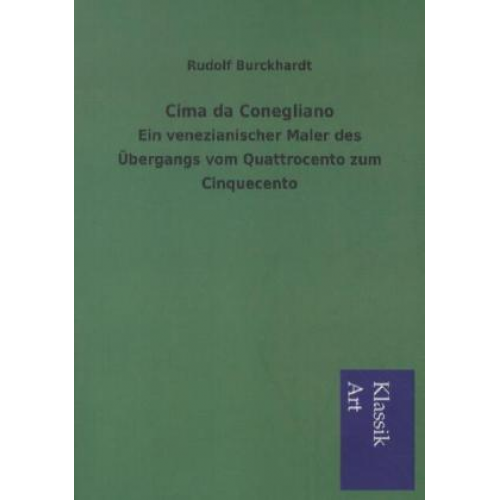 Rudolf Burckhardt - Cima da Conegliano