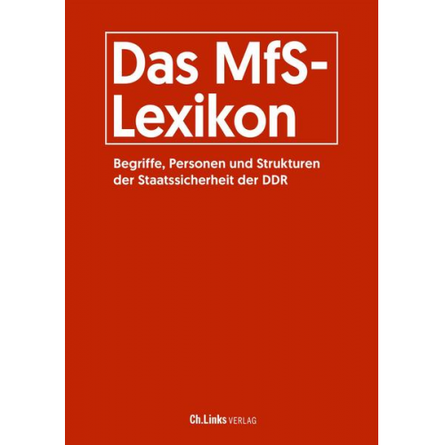 Das MfS-Lexikon