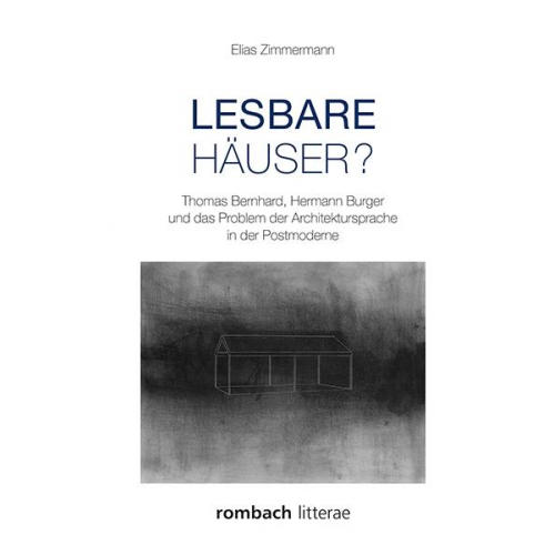 Elias Zimmermann - Lesbare Häuser?