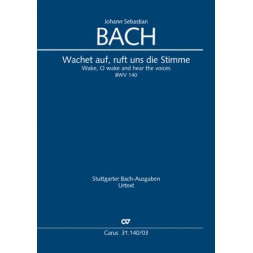 Johann Sebastian Bach - Wachet auf, ruft uns die Stimme (Klavierauszug)