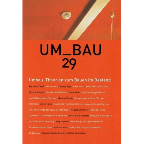 Umbau. Theorien zum Bauen im Bestand