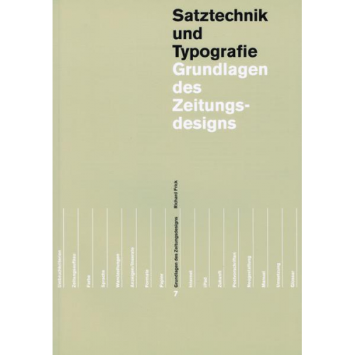 et. al Frick Richard - Grundlagen des Zeitungs- und Zeitschriftendesigns in 2 Bänden