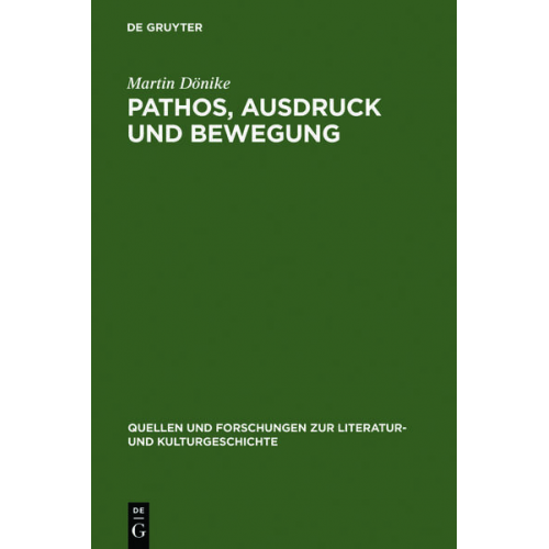 Martin Dönike - Pathos, Ausdruck und Bewegung