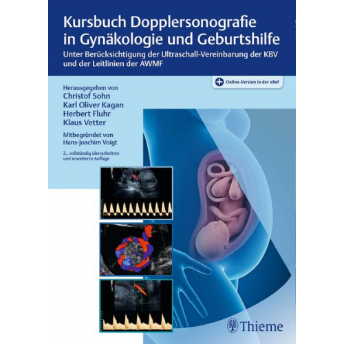 Christof Sohn & Klaus Vetter & Markus Gonser - Kursbuch Dopplersonografie in Gynäkologie und Geburtshilfe