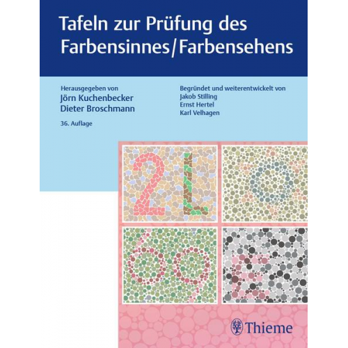 Jörn Kuchenbecker & Dieter Broschmann - Tafeln zur Prüfung des Farbensinnes / Farbensehens