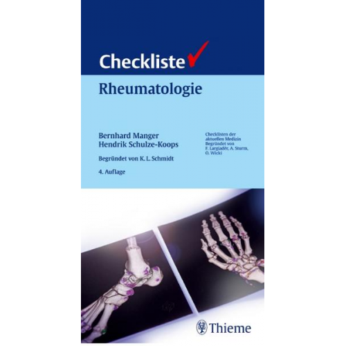 Bernhard Manger & Hendrik Schulze-Koops - Checkliste Rheumatologie