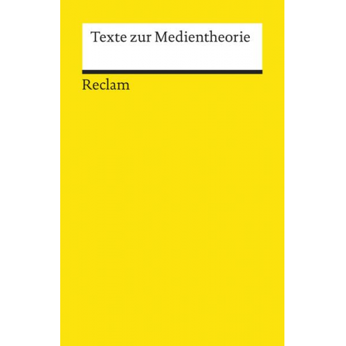 Günter Helmes & Werner Köster - Texte zur Medientheorie