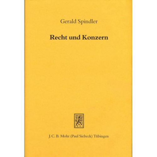 Gerald Spindler - Recht und Konzern