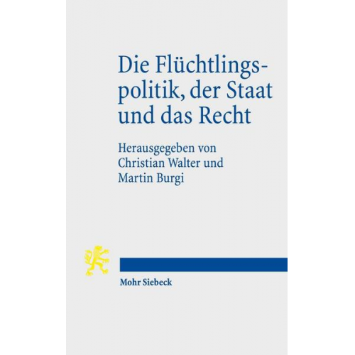 Die Flüchtlingspolitik, der Staat und das Recht