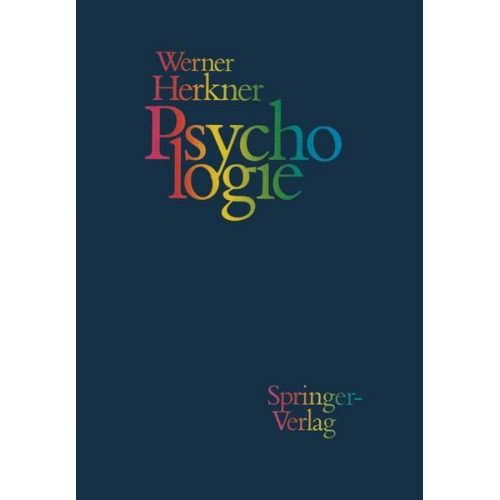 Werner Herkner - Psychologie