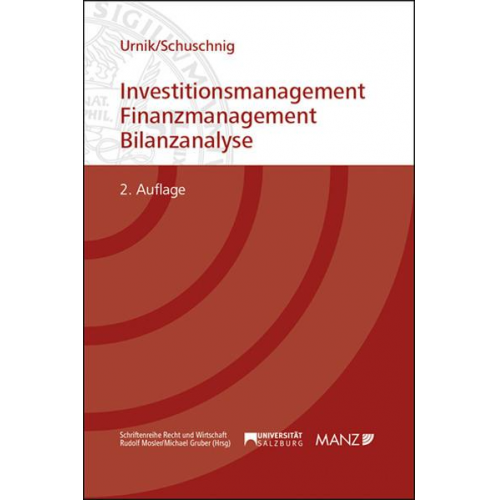 Sabine Urnik & Tanja Schuschnig - Investitionsmanagement, Finanzmanagement Bilanzanalyse