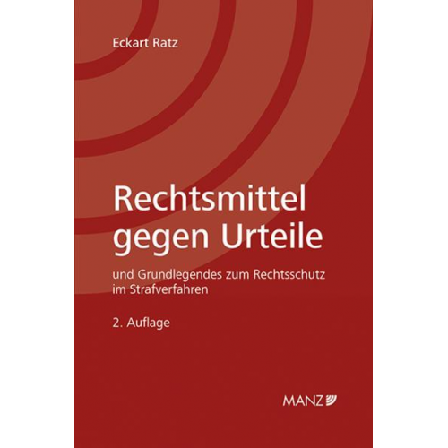 Eckart Ratz - Rechtsmittel gegen Urteile