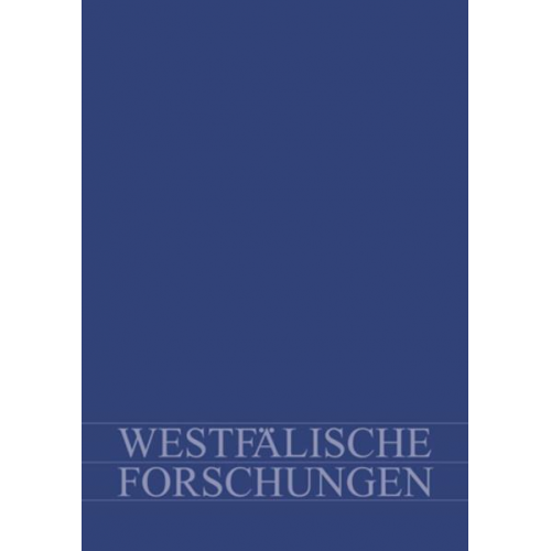 Westfälische Forschungen, Band 62-2012