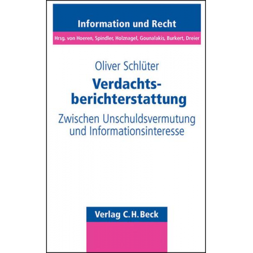 Oliver Schlüter - Verdachtsberichterstattung