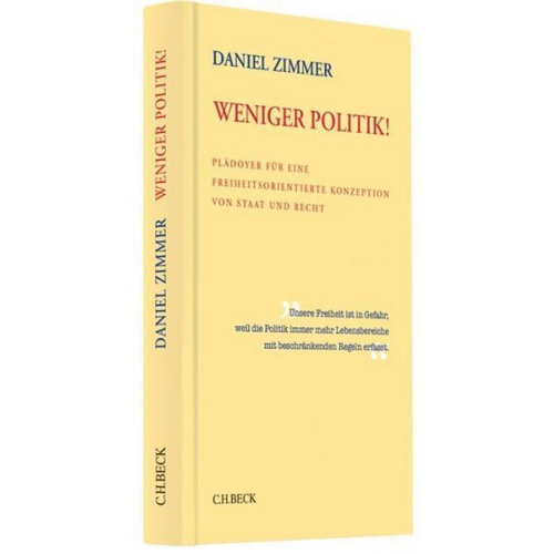 Daniel Zimmer - Weniger Politik!