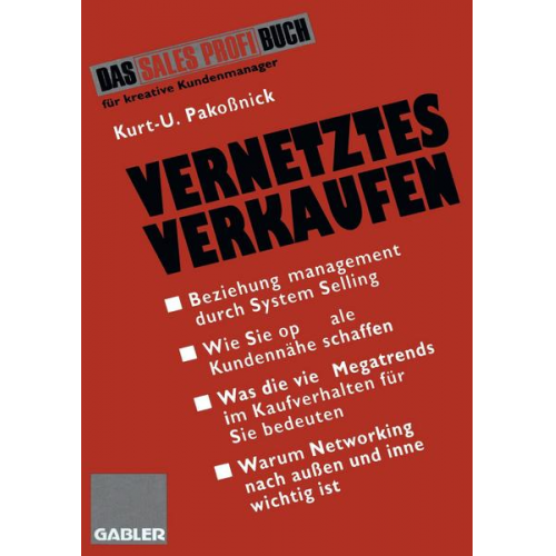 Kurt U. Pakossnick - Vernetztes Verkaufen