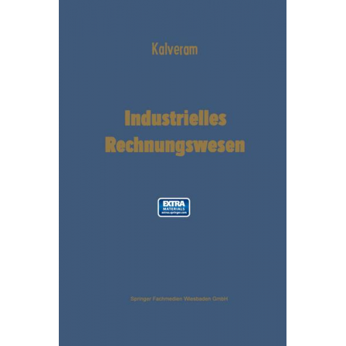 Wilhelm Kalveram - Industrielles Rechnungswesen