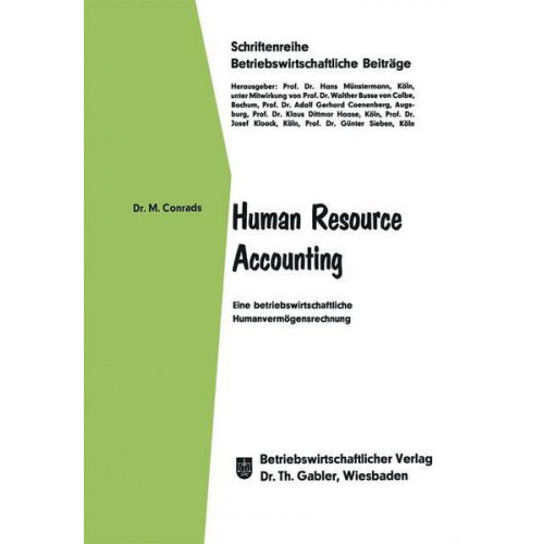 Michael Conrads - Human Resource Accounting