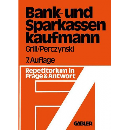 Wolfgang Grill - Der Bank- und Sparkassenkaufmann