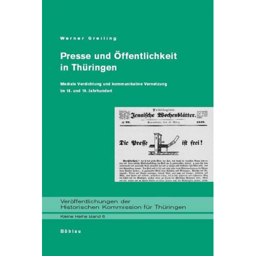 Werner Greiling - Presse und Öffentlichkeit in Thüringen