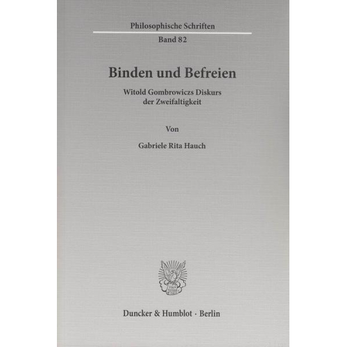 Gabriele Rita Hauch - Binden und Befreien.