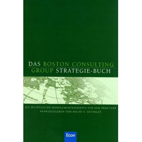 Bolko Oetinger - Das Boston Consulting Group-Strategiebuch