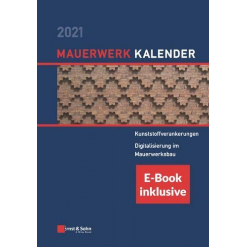 Detleff Schermer & Eric Brehm - Mauerwerk-Kalender 2021/E-Bundle