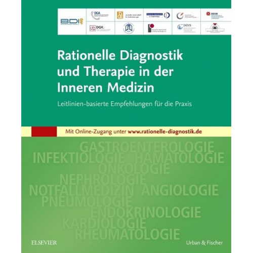 Meinhard Classen & R. Dierkesmann & Hermann Heimpel - Rationelle Diagnostik und Therapie in der Inneren Medizin in 2 Ordnern