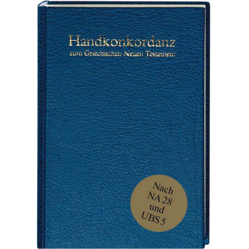 Handkonkordanz zum griechischen Neuen Testament