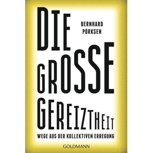 Bernhard Pörksen - Die große Gereiztheit