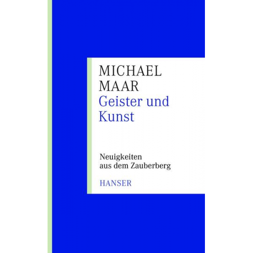 Michael Maar - Geister und Kunst