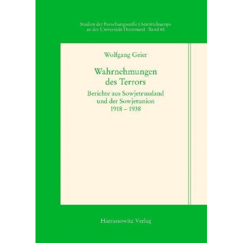 Wolfgang Geier - Wahrnehmungen des Terrors